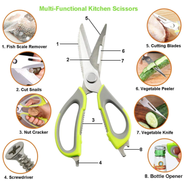 9 in 1 Multipurpose Scissors - Image 2